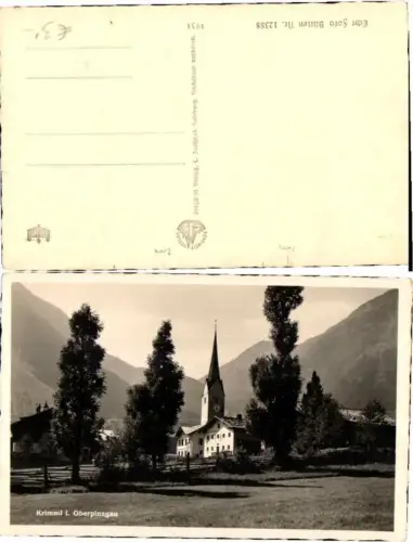 66782,Krimml im Pinzgau Ortsansicht 1940