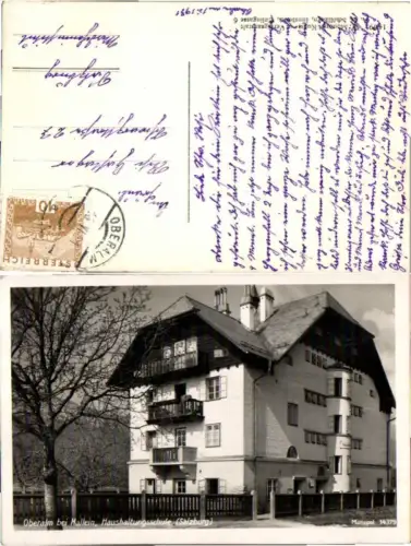67896,Oberalm bei Hallein Haushaltungsschule 1930