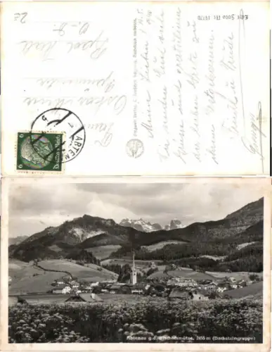 69279,Abtenau Totale um 1938