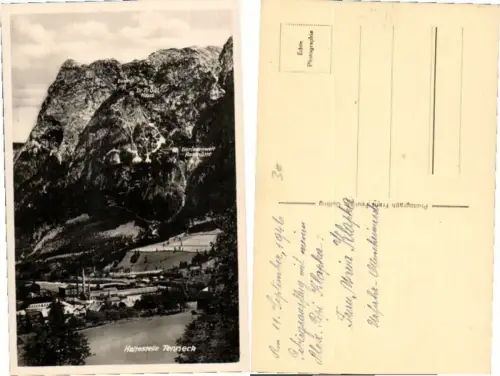 69284,Haltestelle Tenneck Werfen Golling 1930 Fotokarte