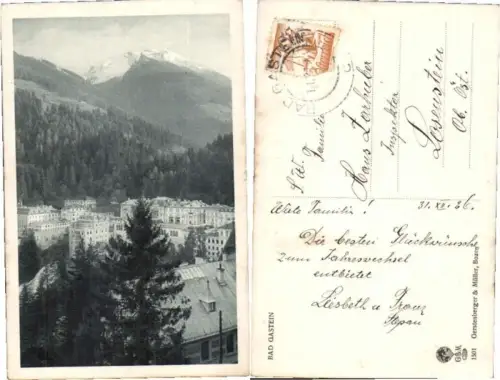 69286,Badgastein Totale 1925