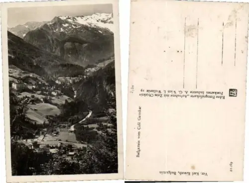 69294,Badgastein vom Cafe Gamskar aus