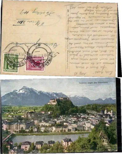 70821,Salzburg g. Untersberg pub Huttegger 597