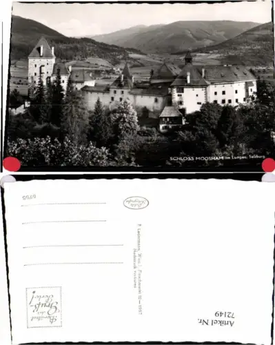 72149,Schloss Moosham Tamsweg im Lungau Ledermann 43439