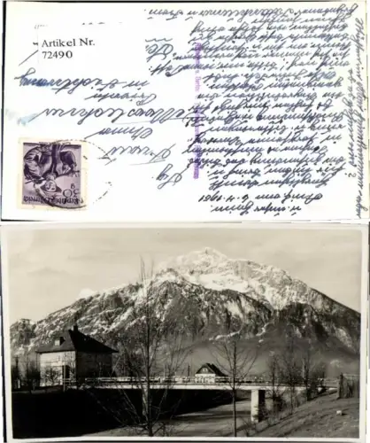 72490,FotoAK Partie aus Anif b. Salzburg m. Untersberg