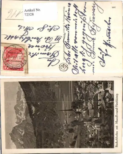72528,Bischofshofen m. Mandlwand Hochkönig 1948
