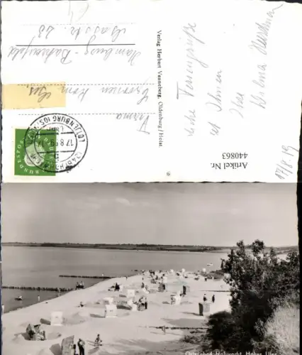 440863,Ostseebad Hohwacht Hohes Ufer Strand Strandleben