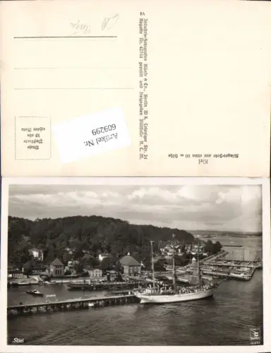 609299,Kiel Fliegeraufnahme Hafen Segelschiff Schiff