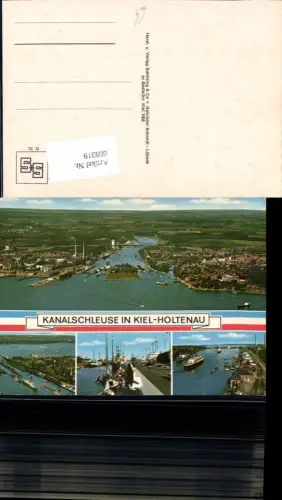 609319,Kiel Luftbild Fliegeraufnahme Kanalschleuse Holtenau