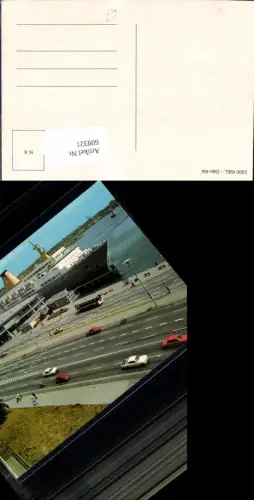 609321,Kiel Oslo Kai VW Käfer Schiff Hafen Hochseeschiff