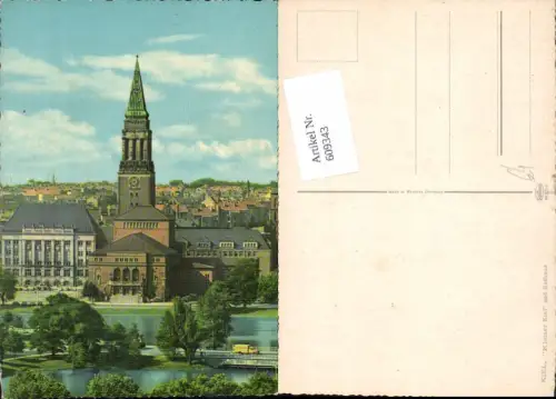 609343,Kiel Kleiner Kiel Rathaus