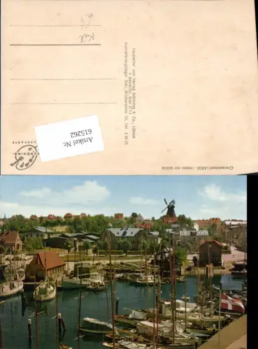 615262,Kiel Laboe Hafen m. Mühle