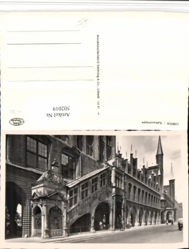 502019,Lübeck Rathaustreppe