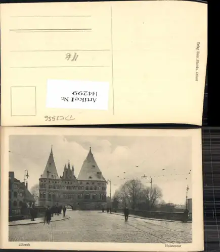 144299,Lübeck Holstentor