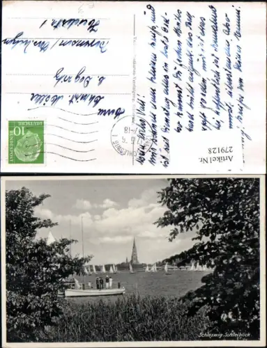279128,Schleswig Schleiblick Segelboote Boote