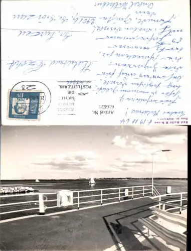 616621,Foto Ak Kiel Bad Schilksee Segelboot Segeln Kiel-Schilksee