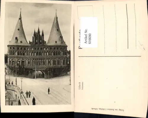 616690,Lübeck Holstentor