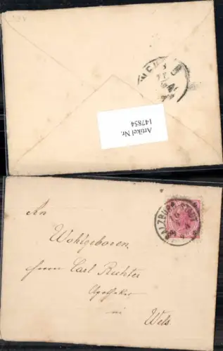 147854,Brief 1894 Salzburg n Wels