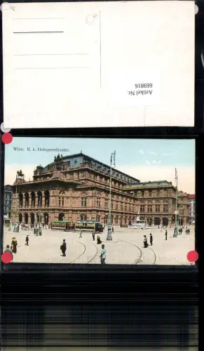 669816,Wien Vienna Innere Stadt Hofoperntheater Staatsoper Oper Straßenbahn Bauwerk