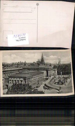 669826,Wien Vienna Innere Stadt Parlament u. Rathaus Bauwerk