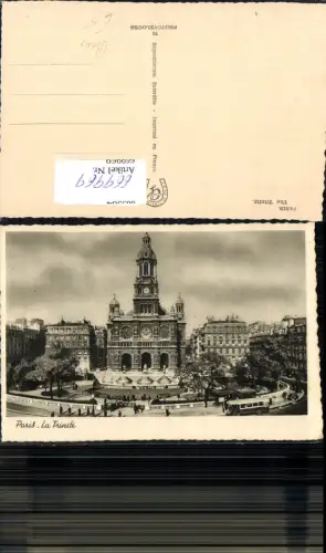 669969,Paris The Trinity La Trinite Kirche Bus Autobus France
