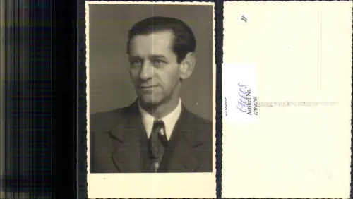 670608,Foto Ak Mann Anzug Portrait pub Atelier F. Skudnigg Wien
