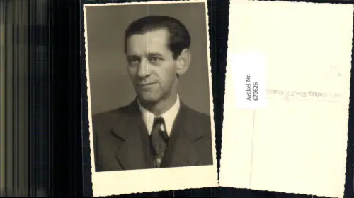 670626,Foto Ak Mann Anzug Portrait pub Atelier F. Skudnigg Wien