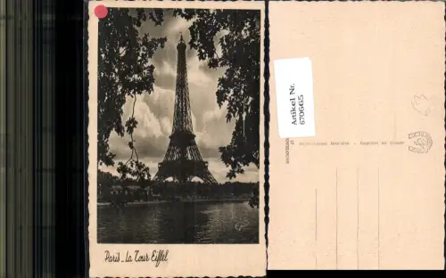 670665,Paris La Tour Eiffel Eiffelturm France