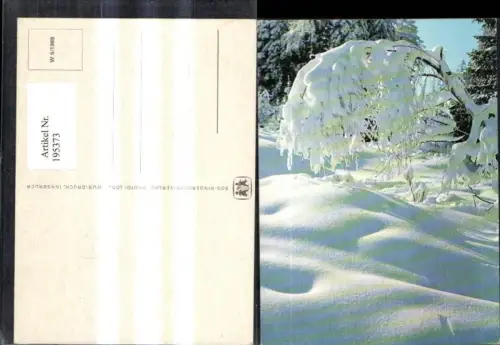 195373,SOS Kinderdorf W 5euro1969 Winterlandschaft