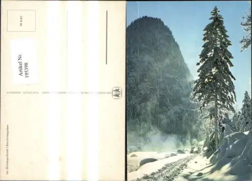 195398,SOS Kinderdorf W 6euro67 Im Wimbachtal Berchtesgaden Winterlandschaft