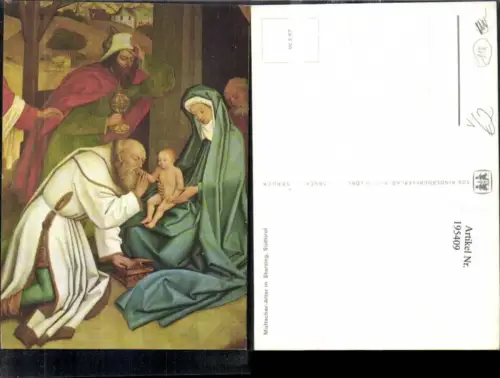 195409,SOS Kinderdorf W 2euro67 Multscher Altar i. Sterzing Südtirol