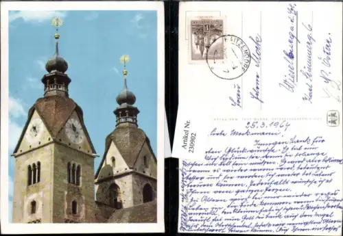 230902,SOS Kinderdorf Maria Saal in Kärnten Kirchentürme Detailansicht