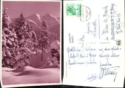 264413,SOS Kinderdorf Landschaft b. Seefeld Winteransicht