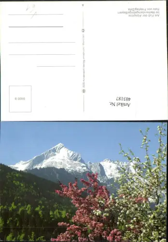 403187,SOS Kinderdorf 0euro920 B Am Fuß der Alpspitze im Wettersteingebirge Bergkulisse