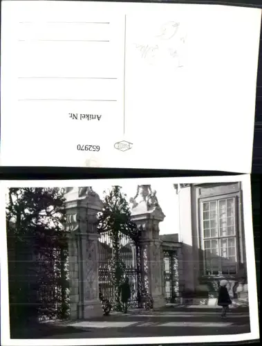 652970,Foto Ak Tor Gitter Eingang