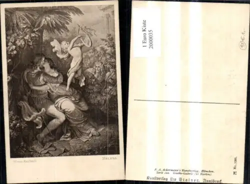 ,Künstler Ak W. v. Kaulbach Helena