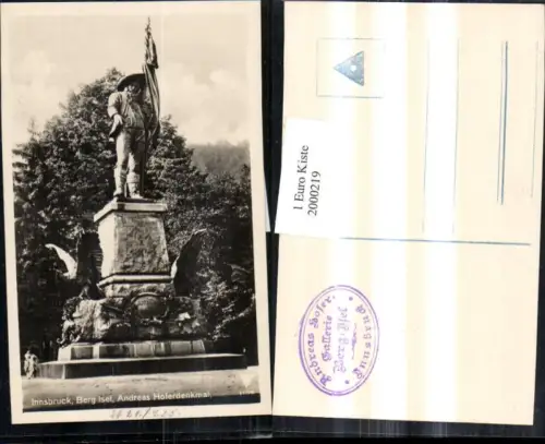 ,Innsbruck Berg Isel Andreas Hofer-Denkmal