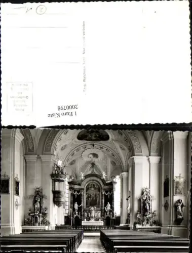 ,Kirche Innenansicht Walchsee i. Tirol