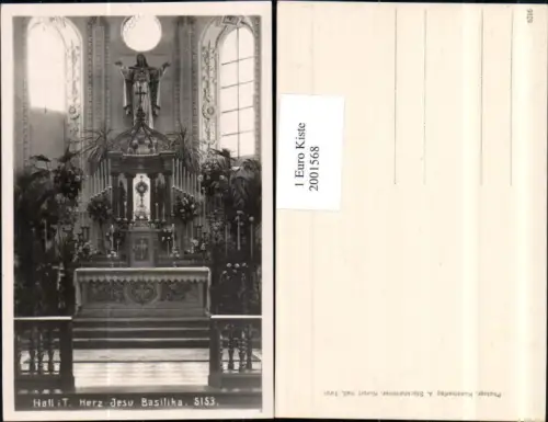 ,Hall i. Tirol Herz Jesu Basilika Kirche Innenansicht