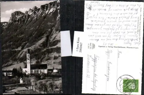 ,Pfronten im Allgäu Kirche Berg m. Aggenstein u. Breitenberg