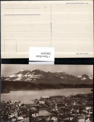 ,Luzern Totale m. Rigi