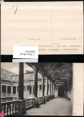 ,Padova R. Universita Galleria Superiore del cortile Universität