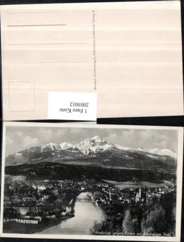 ,Innsbruck Totale geg. Süden m. Nockspitze