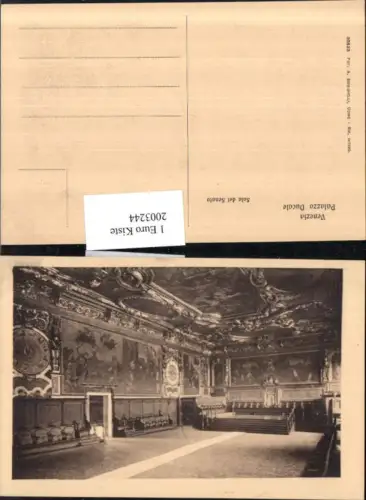 ,Venezia Venedig Palazzo Ducalo Sala del Senato Saal Innenansicht