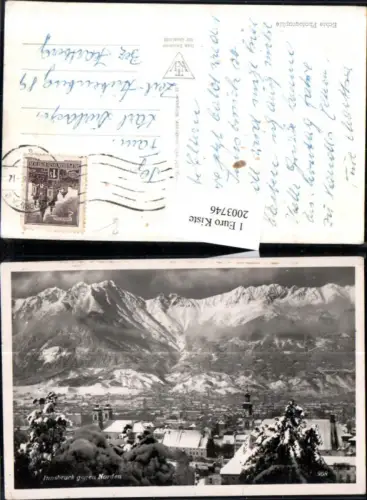 ,Innsbruck Totale geg. Norden Winterbild