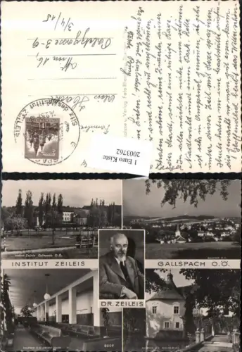 ,Gallspach Totale Institut Zeileis Schloss Portrait Dr. Zeileis Mehrbildkarte