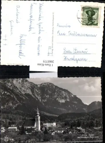 ,Großgmain Totale Kirche Bergkulisse