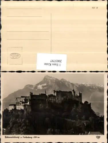 ,Hohensalzburg Festung in Salzburg m. Untersberg