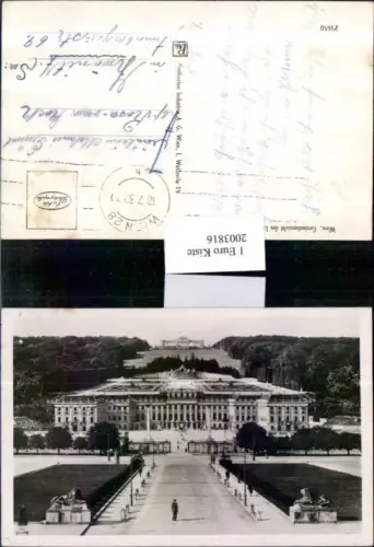 ,Wien Schloss Schönbrunn Totale m. Gloriette