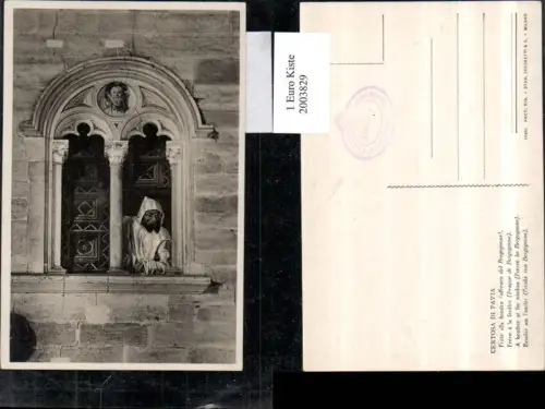 ,Certosa di Pavia Bruder am Fenster